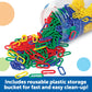 Learning Resources Link 'N' Learn Links - 500 Pieces, Ages 3+, Preschool Learning Supplies, Toddler Learning Toys, Back To School Supplies,Teacher Supplies