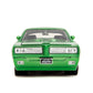 Jada Toys Bigtime Muscle 1:24 1969 Pontiac Gto Die-Cast Car - Opening Doors, Hood, Trunk, Rubber Tires(Candy Silver/Green)