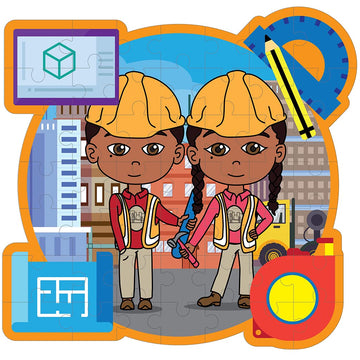 Dadisi Academy Giant 3ft Puzzles (Alexa and Ava Building Set)