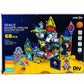 68 Pcs Magnetic Building Blocks Set For Kids 3+ Years, Space Theme Construction Toy With Magnetic Tiles, Creative Learning & Edu