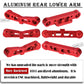 ARRCat Aluminum Rear Lower Arm Suspension Mount Set Upgrades Part for Arrma 6S 1/8 Typhon Kraton Notorious 6S,Felony Infraction
