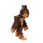 Plus Plus 3D Puzzle Cryptid Construction Building Block Set, Fun Fantasy Figures Stem Toys For Kids, 70 Interlocking Pieces - Bigfoot Mini Maker Tube