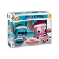 Funko Pop! 2 Pack - Stitch & Christmas Angel Special Edition, 4.5" Vinyl, Multicolored, Model 59181