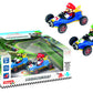 Carrera Pull & Speed 15813018 Official Licensed Kids Mario Kart Toy Car Pull Back Vehicle for Ages 3 and Up - Mach 8 Mario/Mach