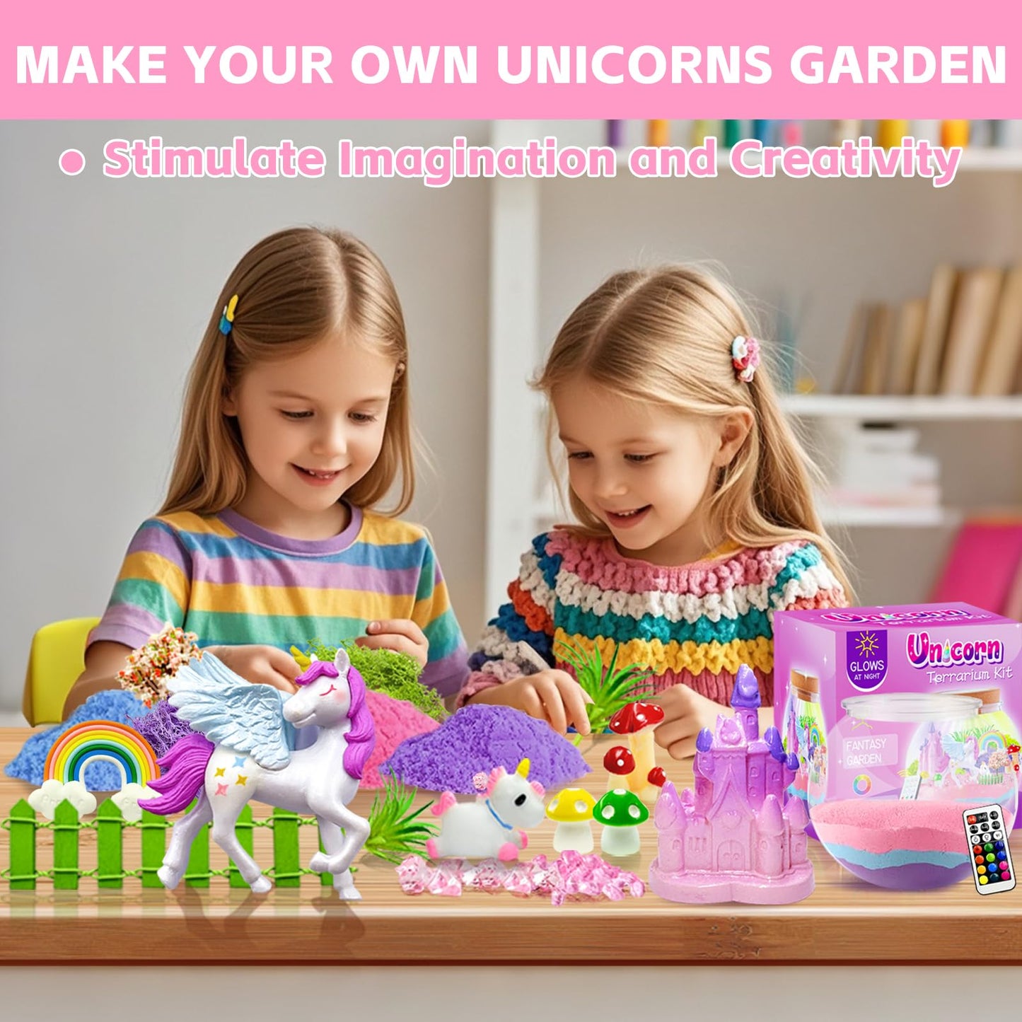 Unicorn Terrarium Kit For Kids