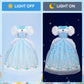 Cinderella Princess Dresses For Girls Halloween Carnival Costume For Little Girls Toddler Outfit Age 3-8 (5-6 Years)