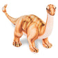 Real Planet 15' Stuffed Dinosaur Plush - Dinosaur Stuffed Animals, Dino Plushie, Baby Stuffed Dinosaur, Little Boy Dinosaur Toys, (Brown Shunosaurus, 15') (15' Long)