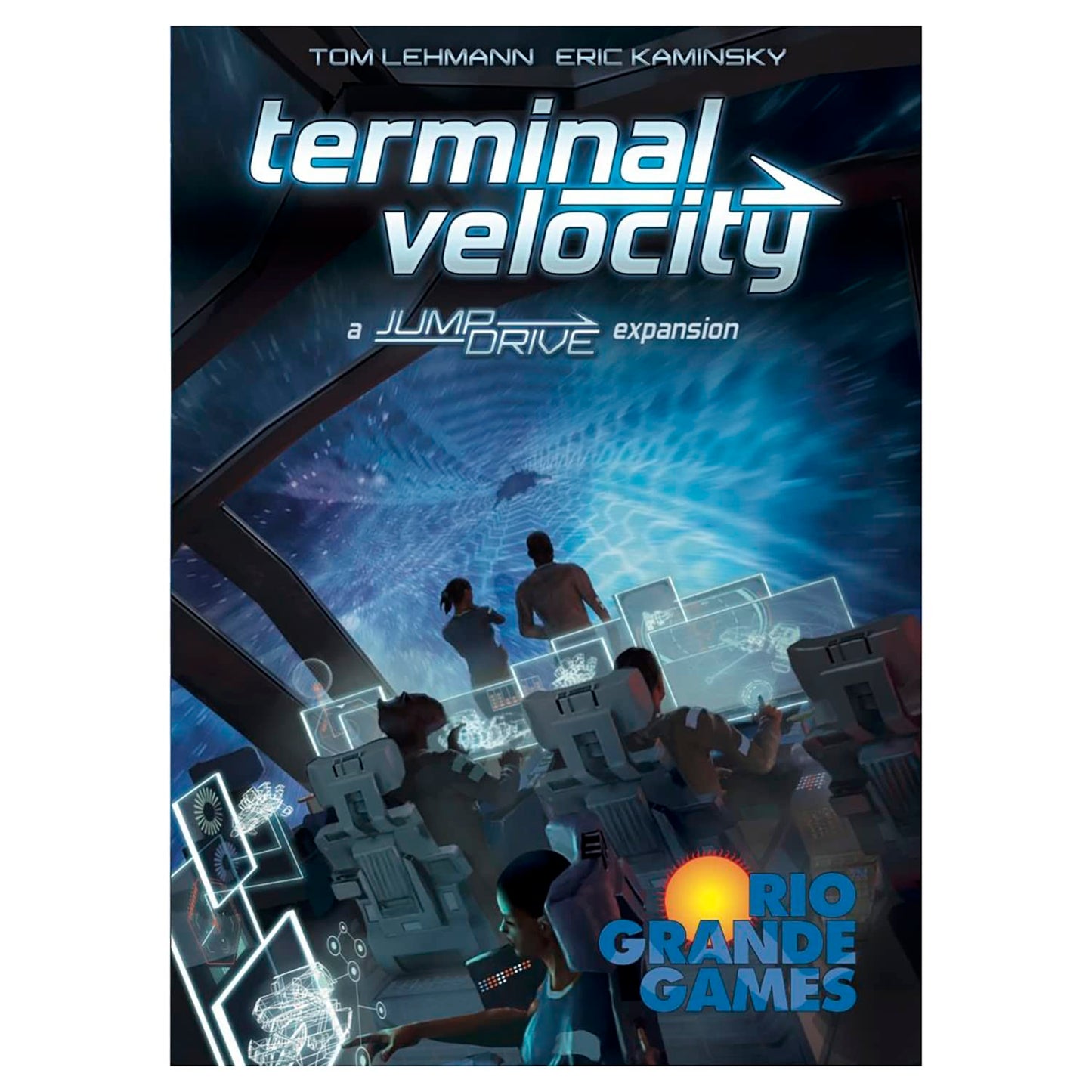 Jump Drive: Terminal Velocity Expansion - Galaxy Race Card Game, An Expansion For Jump Drive Base Game - Galaxy Race Card Game, Rio Grande Games, 1-5 Players, 30 Minute Playing Time