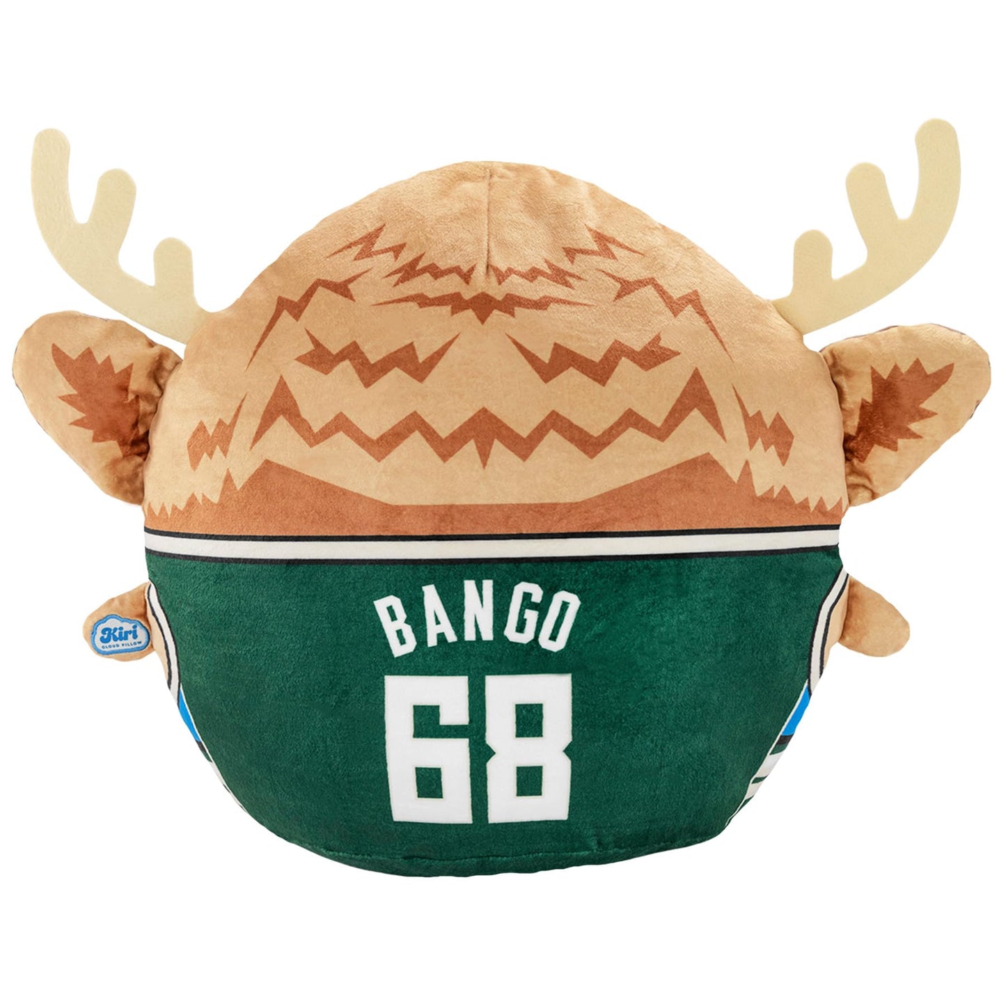 Sleep Squad Milwaukee Bucks Bango 12'' Mascot Kiri Cloud Plushie - Official Nba Plush