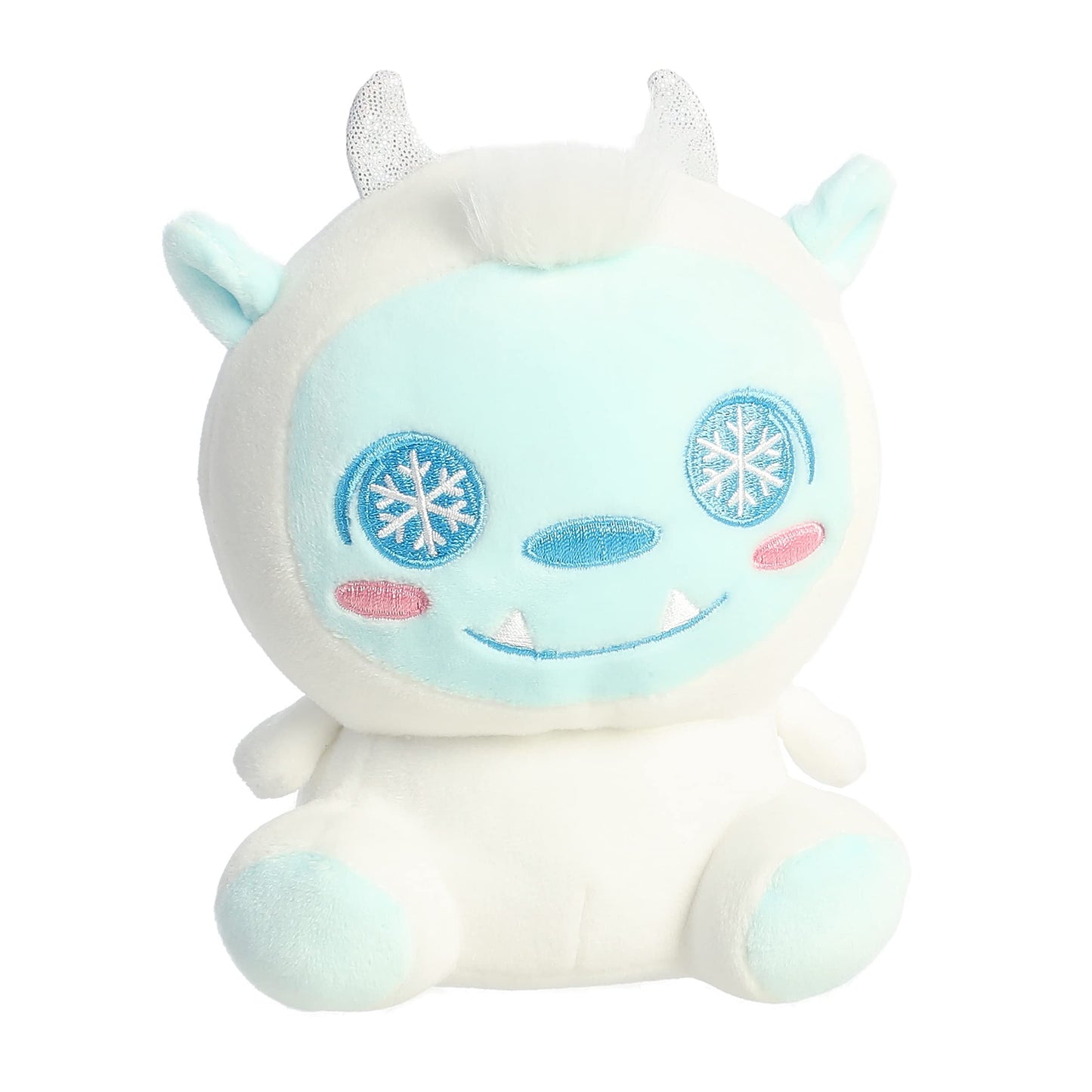 Aurora Adorable Squishiverse Squishy Yeti Stuffed Animal - Imaginative Play - Huggable Comfort - White 5.5 Inches