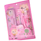 Jnil Stationery Set For Girls And Boys | Kids Return Gift  7 In 1 School Items For Kids Pencils, Ruler, Eraser, Sharpener, Sci