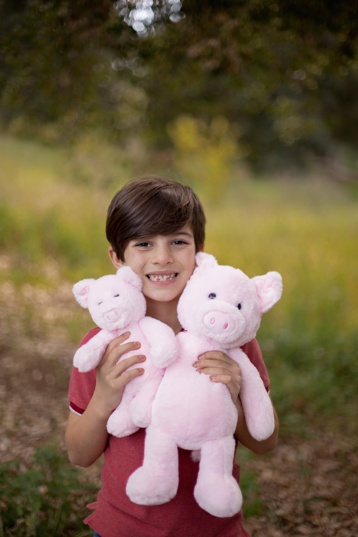 Worlds Softest Plush Pugs Pig, Lushee, Large, 16 Stuffed Animal for Baby, Toddler, Kids, Adults - Pig Plush Toy-Adorable Toy Ma