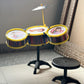 Prime 3Pcs Kids/Junior Drumer Set For Beginners Musical Toy Instrument With 3 Drums, 1 Dish, 1 Stool And Sticks| Musical Toys Fo