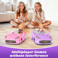 HapKid Purple Remote Control Car for Girls, 1:18 Scale RC Cars with LED Light, 2.4 GHZ Purple Truck Toy with 100 Min Long-Lastin