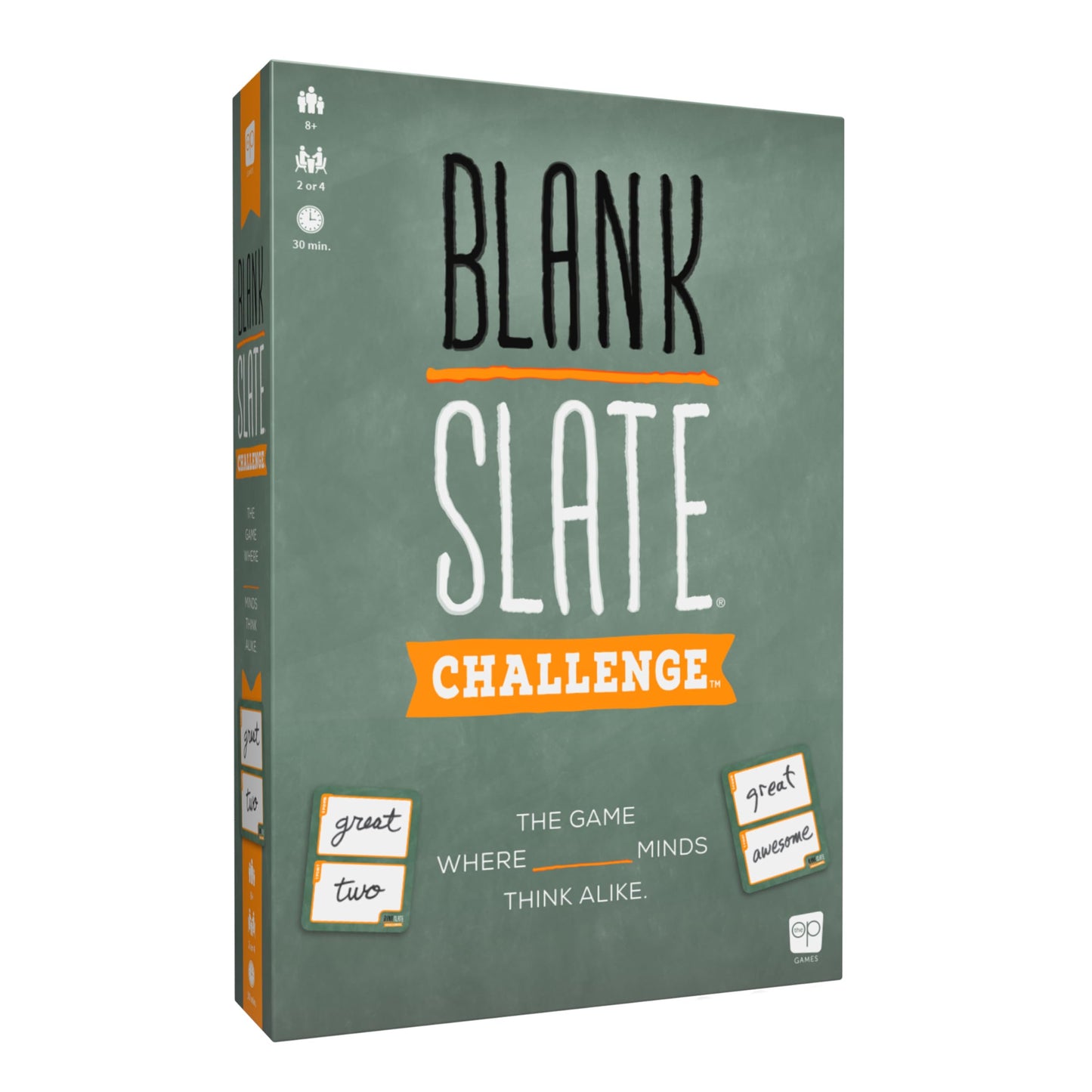 Usaopoly Blank Slate Challenge| Fun Family Friendly Board Game | Party Board Game | 2 Or 4 Players | Ages 8+ | 20 Minutes