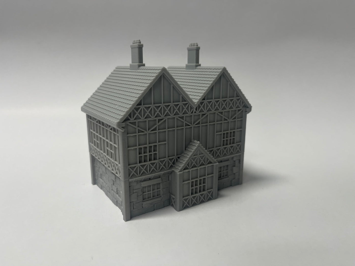 Paintable Tabletop Miniature Little Town Building Terrains Compatible With D&D Rpg War Gaming - 18Mm Scale Scenery With Medieval