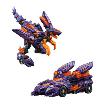 52Toys Beastdrive Bd-03 Naughty Saur Deformation Toys Action Figure, Converting Toys In Vehicle And Beast, Perfect Birthday Party Gift For Teens And Adults