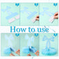 Containlol 9 Pcs Blue Bow Birthday Party Decorations Bow Honeycomb Centerpieces Graduation Party Table Decorations Coquette Pape