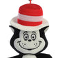 Aurora® Whimsical Dr. Seuss™ Cat In The Hat Keychain Stuffed Animal - Magical Storytelling - Literary Inspiration - Black 4 Inches