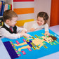 WATINC 35Pcs Felt Story Board Set - Human Organ Learning Kit, Large, Fair Skin, Model CA-WT-Felt Storyboard-Body-80p, Interactive Play for Kids