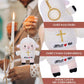 Niubehoho Lamb Plush Sheep Stuffed Animal - 36 Pack Mini Plush Lamb Of God Kids' Party Favor Jesus Love Me Religious Celebration