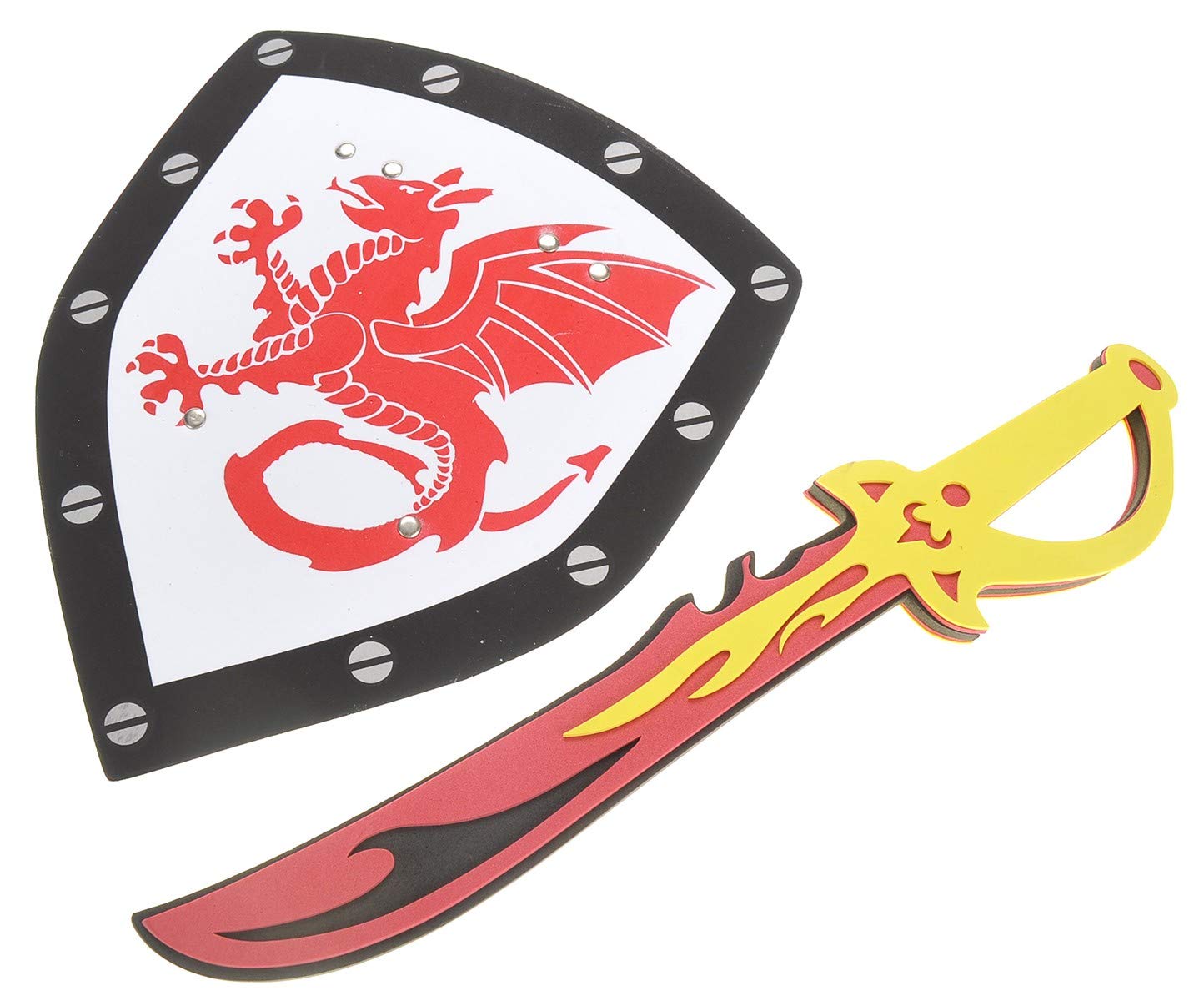 AZ Trading & Import Foam decorative replica blades and Shields 2 Pack (Ninja Warrior)