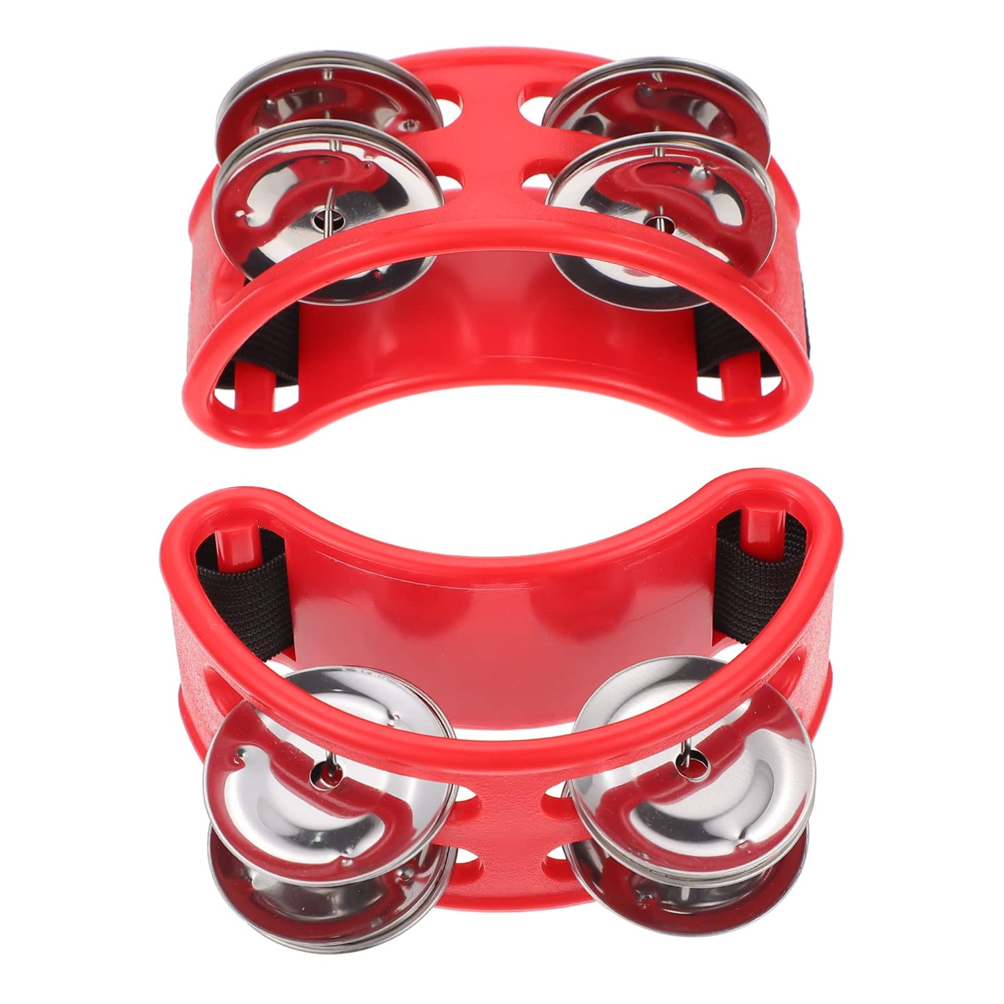 Excluzo Wrist Bells Ankle Band Toys: 2Pcs Jingle Bells Adjustable Wrist Shaking Jingle Bells Percussion Musical Rhythm Toys
