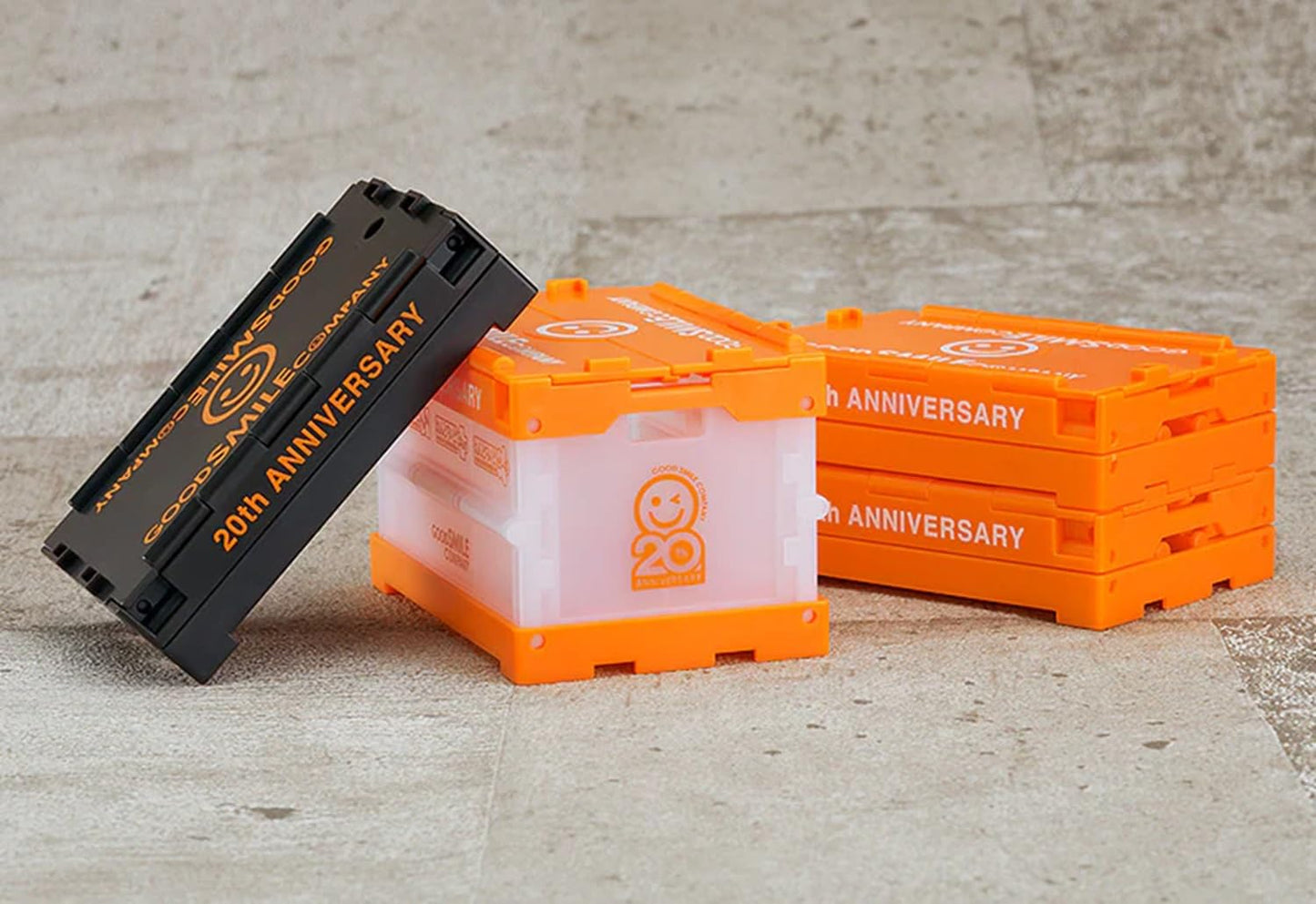 Good Smile Nendoroid More: Anniversary Crate (Black Ver.), Multicolor