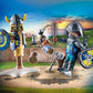 Playmobil Novelmore Combat Training Set - Plastic, One Size, Gray/Black with Red & Gold Accents, Model 71214