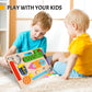 Montessori Busy Board For Toddlers, Wooden Sensory Toys, Preschool Learning Activities For Fine Motor Skills Travel Toy, Basic Life Skills Educational Gifts For 1 2 3 Years Old Kids Boys Girls