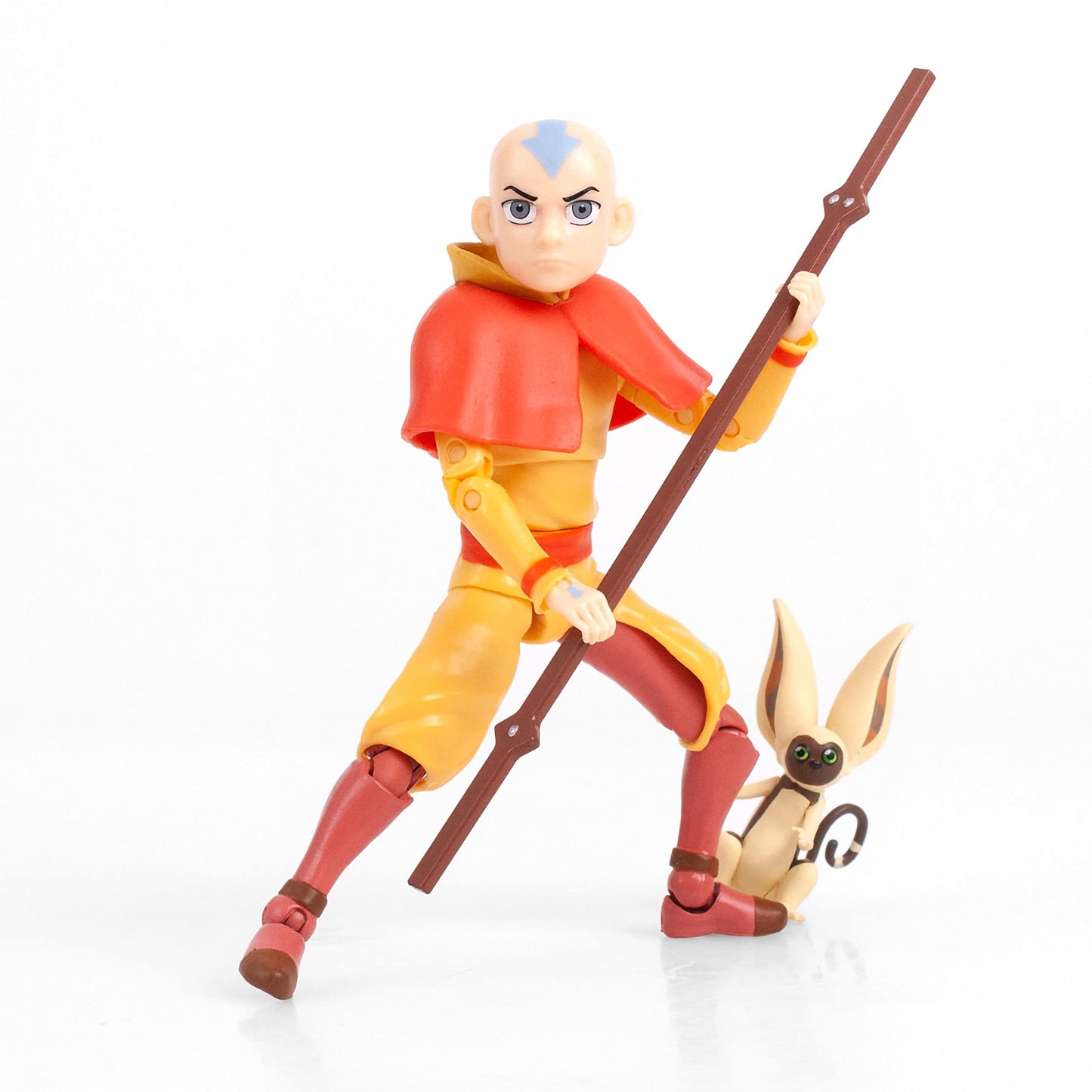 The Loyal Subjects Avatar Aang 5" Action Figure - Multicolored Plastic, Model BAAVAAANWB01