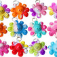 Roaqua 30 Packs Bulk Octopus Backpack Keychain Mini Pop Fidget For Students Gifts And Octopus Christmas Party Favors,Students Bu