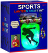 Numi'Smile Sports Nightlight Gifts For Boys, Diy Kids Crafts Ages 3 4 5 6 7 8-12 Years Old, Baseball, Soccer, Basketball, Football Gifts, Hockey, Tennis, Surfing Art Kit