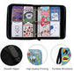 Thisness Yoto Card Case - 120 Card Capacity Holder & Organizer, 8.2" x 6.5" x 1.8", Polyurethane, Animal Design