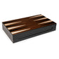 Spin Master Games Legacy Deluxe Wooden Backgammon Set - Classic 2-Player Board Game with Cups & Dice for Ages 8 and Up