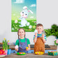 Neburora Pin The Tail On The Bunny With 24Pcs Bunny Tails, Happy Easter Party Game For Kids Party Decoration Supplies