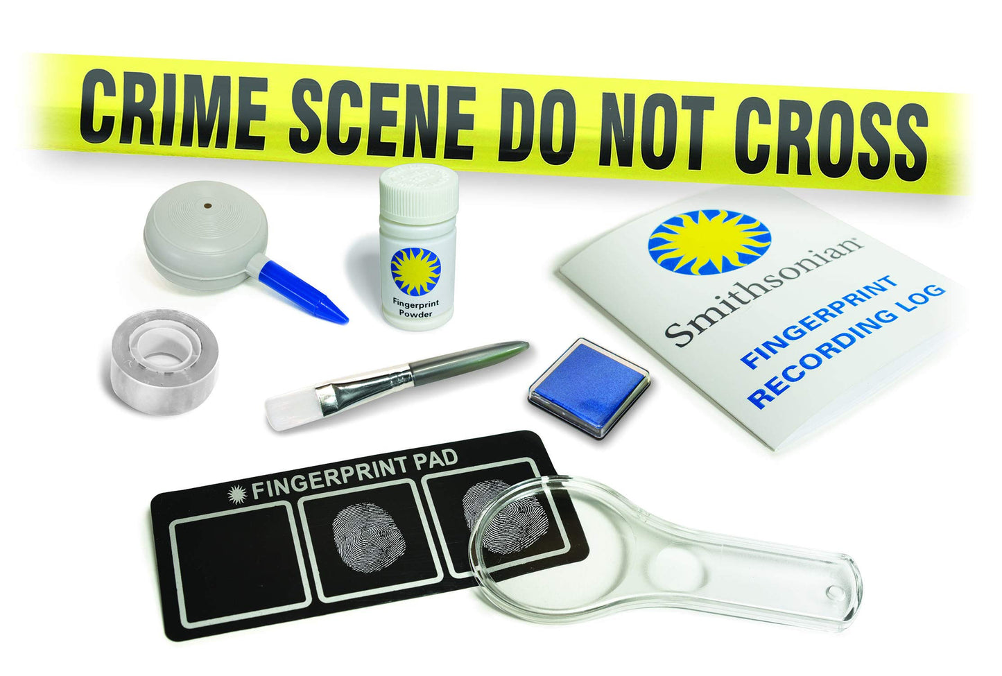 Smithsonian Science Activities Smithsonian Finger Print Kit Gray
