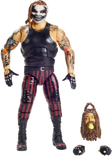 Wwe Mattel The Fiend Bray Wyatt Elite Series #78 Deluxe Action Figure With Realistic Facial Detailing, Iconic Ring Gear & Accessories, Multi (Gky13)