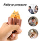 Magic Squirrel Stress Relief Toy Oricraft Surprise Stump Animal Squirrel Cup For Anxiety Relief, Adhd Squeeze Out The Surprises And Heal The Emotions, Sensory Toy For Autism(Brown)