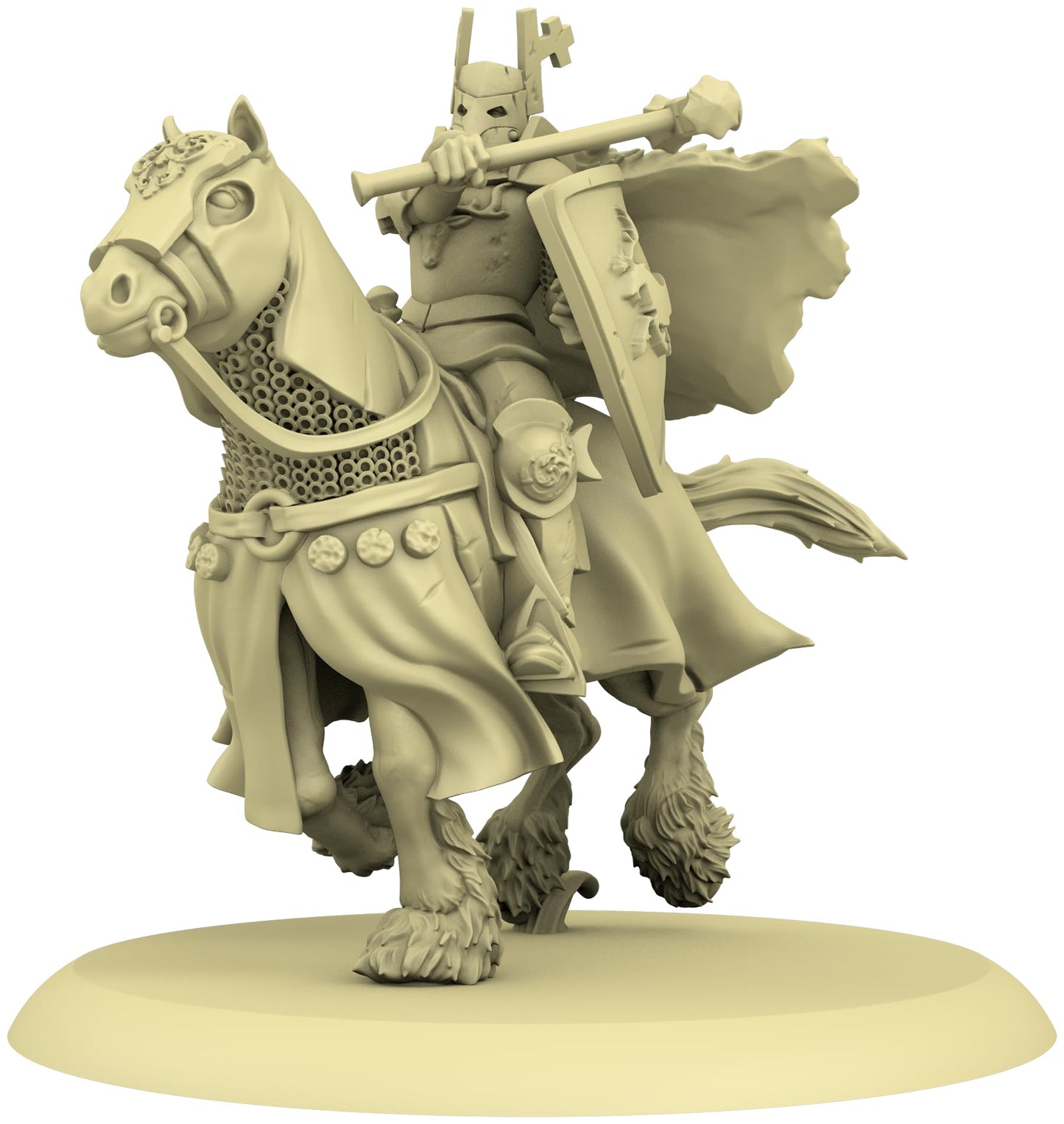 A Song of Ice and Fire Tabletop Miniatures Champions of The Stag Unit Box - advanced Warriors of House Baratheon  Strategy Game for mature-themeds  Ages 14+  2+ Players  45-60 Minute Playtime  Made by CMON