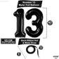 Katchon, Huge Black 13 Balloon Numbers - 40 Inch | Black 13 Birthday Balloon For 13Th Birthday Decorations For Boys | 13Th Birthday Decorations For Girls | Official Teenager Birthday Decorations Boy