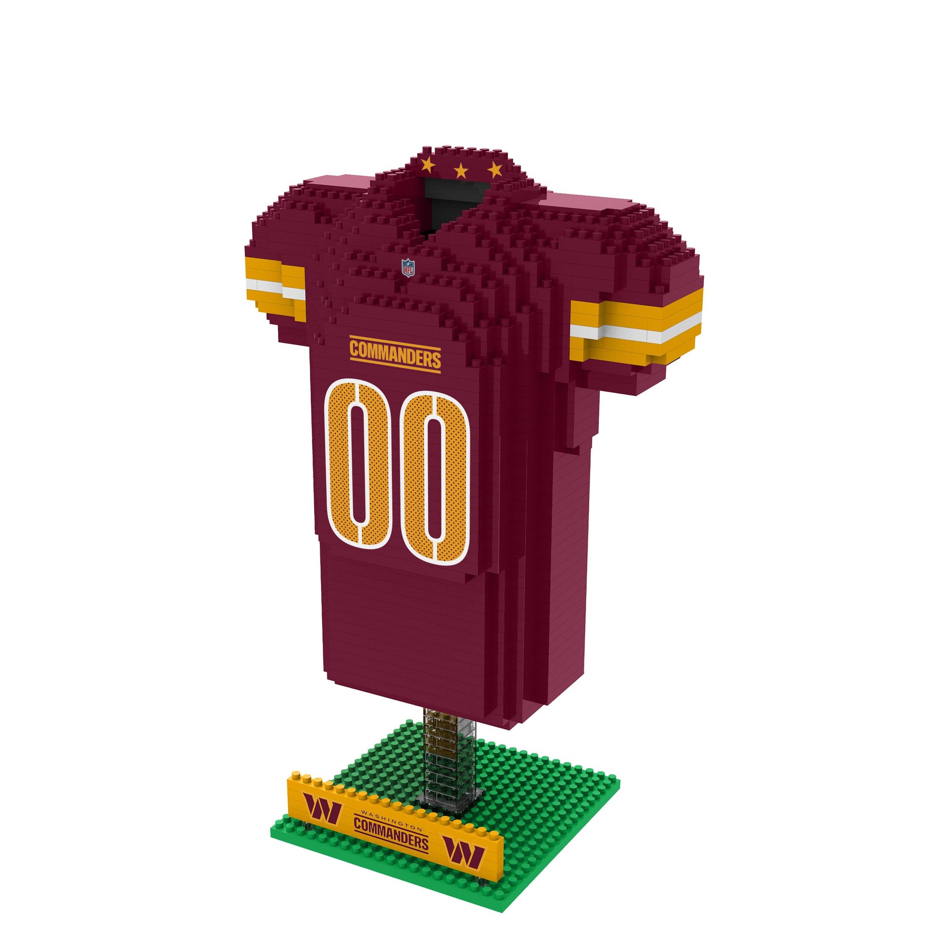 FOCO Washington Commanders NFL 3D BRXLZ Jersey Puzzle