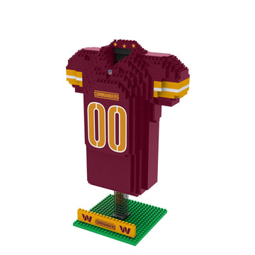 FOCO Washington Commanders NFL 3D BRXLZ Jersey Puzzle