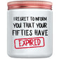 60th Birthday Gifts for Women, Men - Funny 60 Year Old Birthday Gift Ideas - Unique Turning 60 Happy Birthday Gifts for Mom, Dad