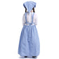 Pioneer Girl Costume Colonial Outfits Colonial Costume Girls Pioneer Dresses For Girls Colonial Prairie Blue Dress Long Sleeve C