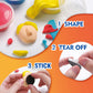 Drama Planet Air Dry Clay Kit for Kids, Create Your Own Refrigerator Magnets with Modeling Clay, Art Activity Set, Craft Project