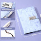 Cagie Marble Diary With Lock For Girls And Women, A5 Secret Journal With Lock 192 Pages Waterproof Girls Locked Diary With Pen, Password Locked Journals For Teen Girls, Purple