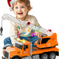 Noaln Kids Toys for 3 4 5 6 7 8 Years Old Boys, 15 Large Construction Toy for Toddler, Crane Truck with Lights and Sounds for 