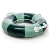 Business & Pleasure Co. Classic Pool Float - Vintage Inflatable Pool Ring For Kids - Riviera Green - S/M