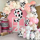 40 Inch Cow Print Balloon, Number 9 Balloons Cow Balloons For 9St Birthday Decoration, Large Cow Number Balloons For Western Par